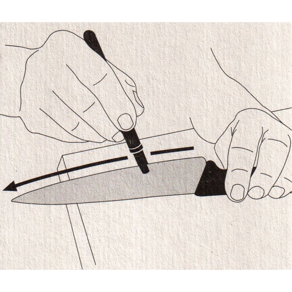 Как заточить нож с односторонней заточкой: что от нее зависит? — messermeister