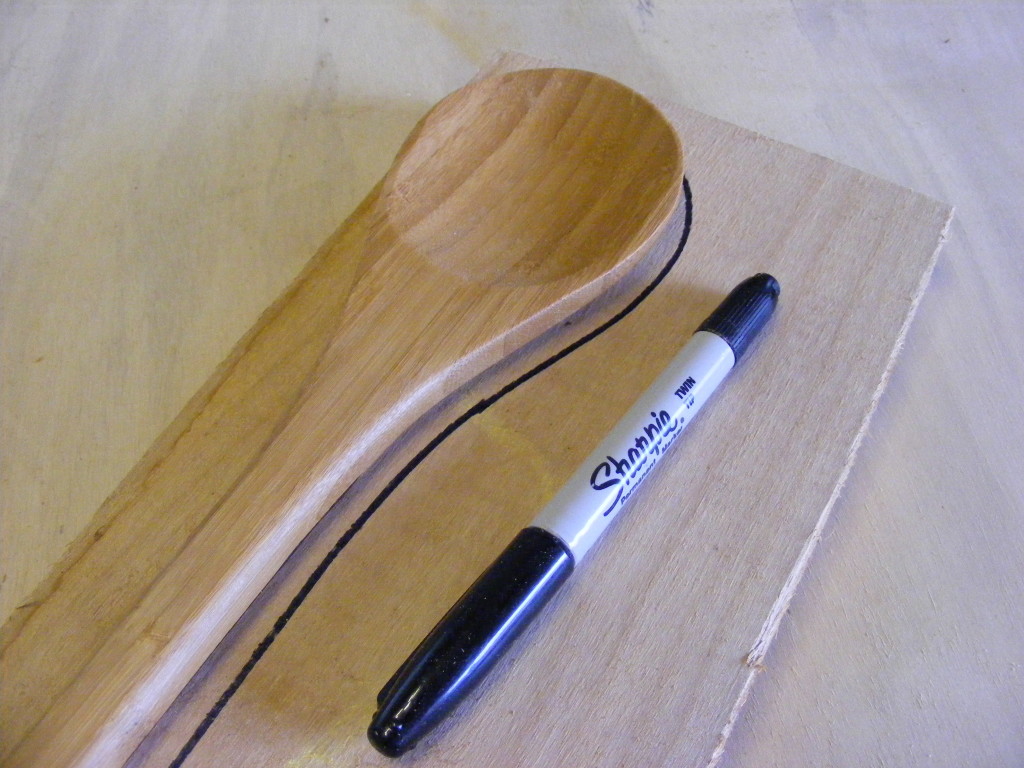 Easy to make wooden spoon